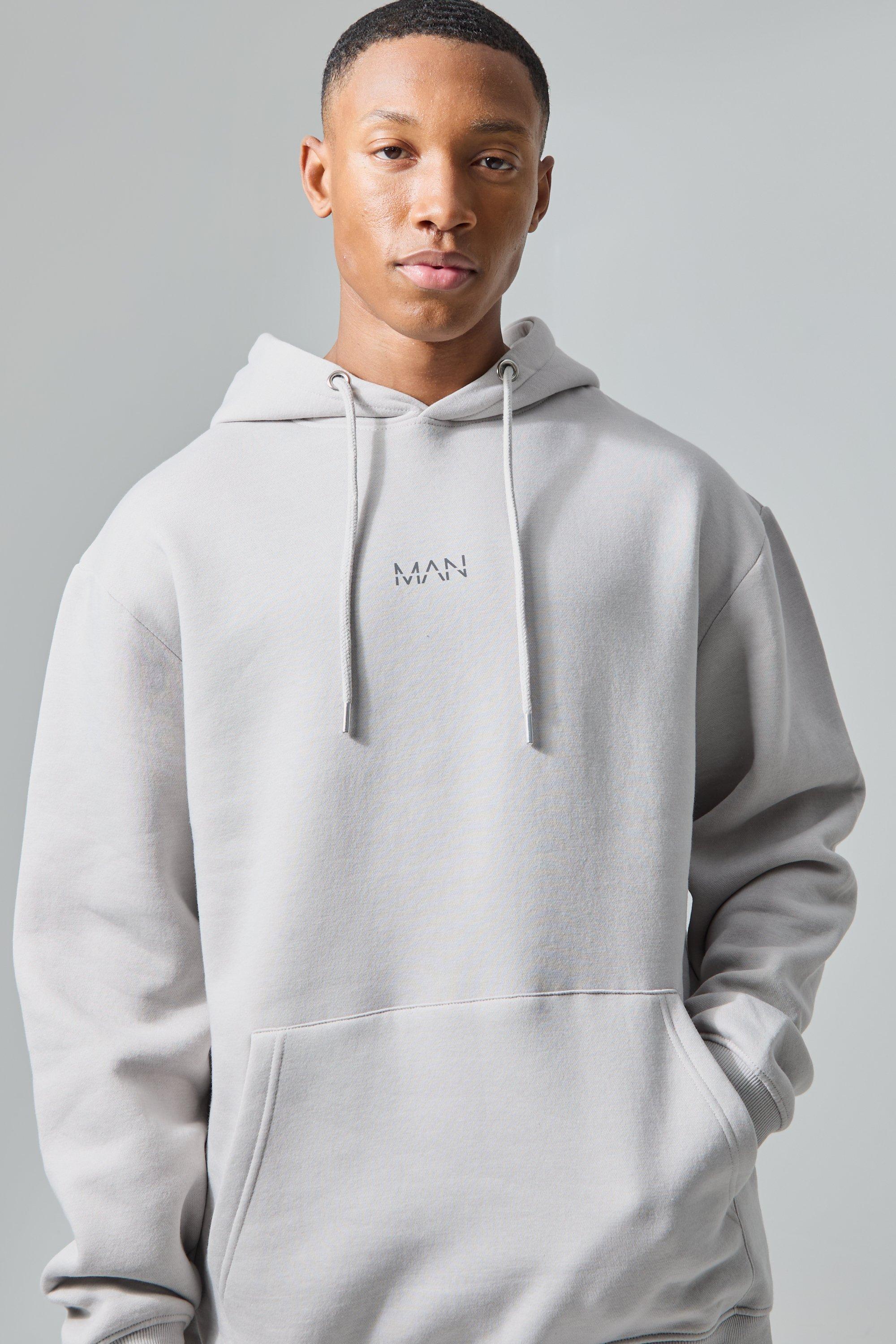 Man Active Oversized Hoodie